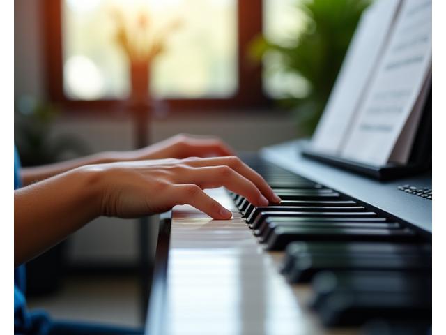 Piano lessons with certified instructors